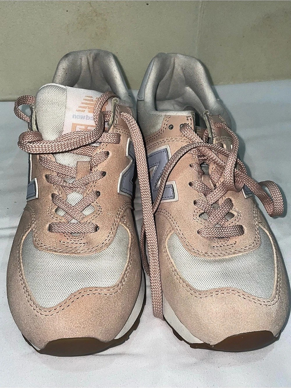 New Balance 574 Sneakers Pink & Gray US 6.5